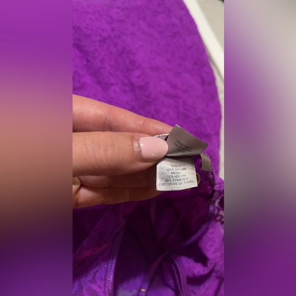 Victoria’s Secret Vintage Lace Sheer Mini Dress Size Small - Picture 6 of 6